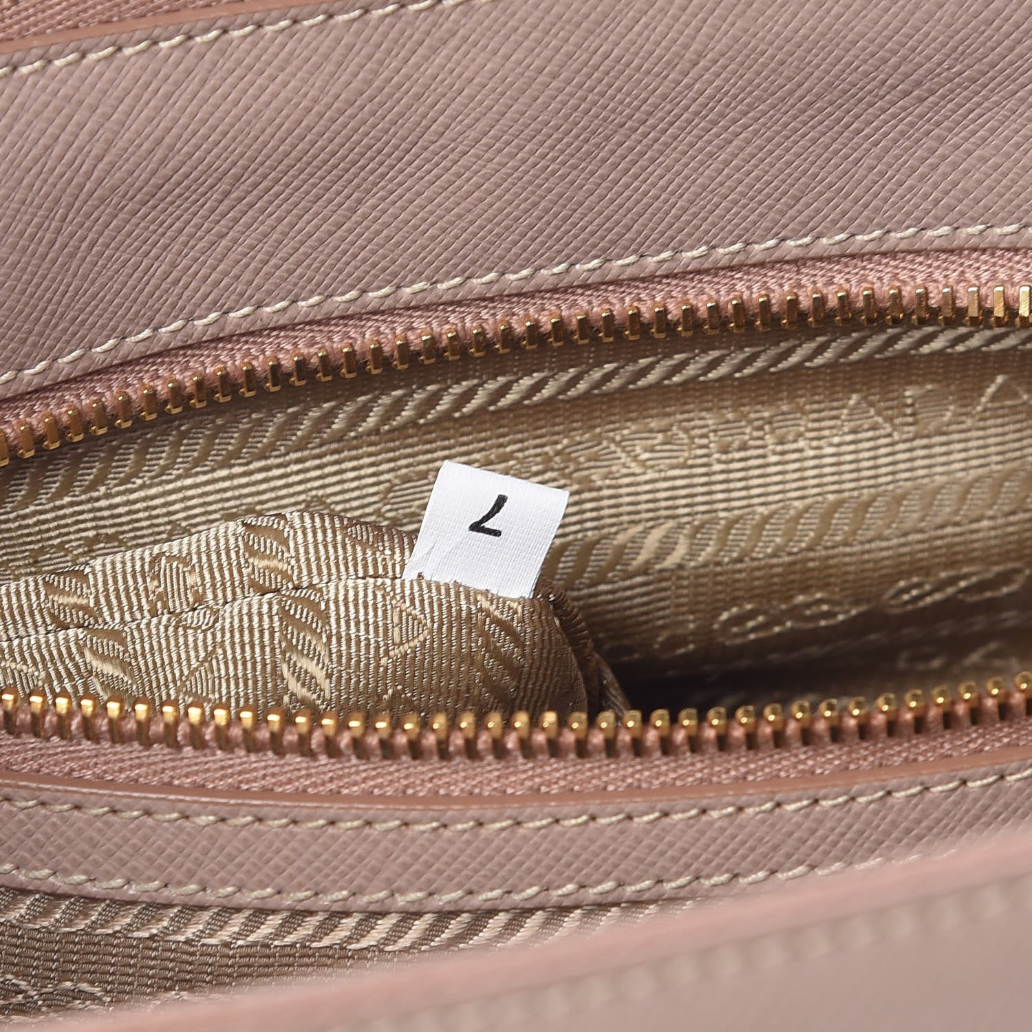 Prada Saffiano Medium Galleria Double Zip Tote Cammeo 11 of 17