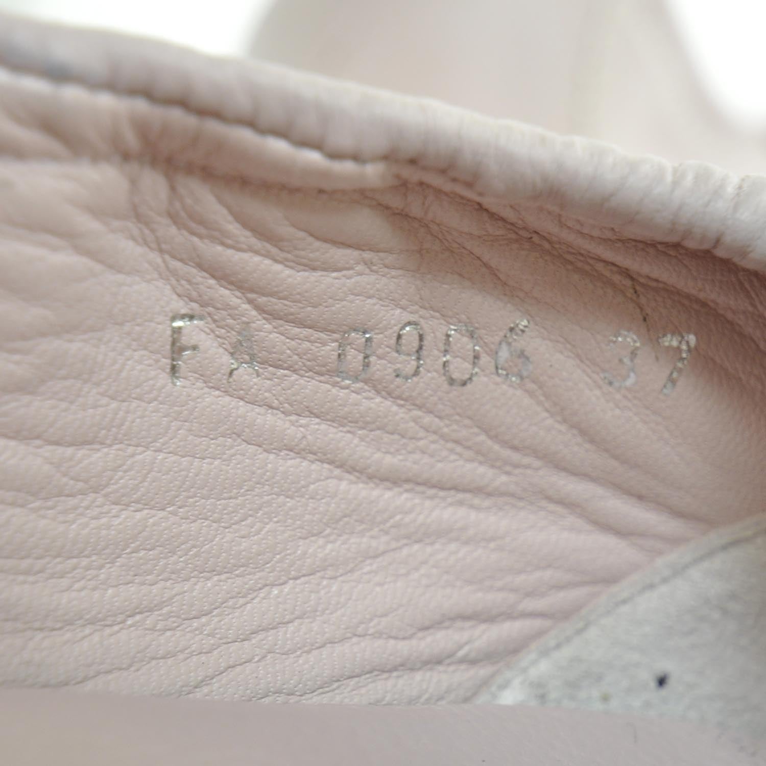 Christian Dior Leather Ballet Flats 37 Pink 9 of 9