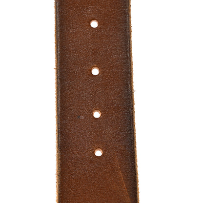 Gucci Faded Calfskin Double G 40mm Belt 80 32 Cuir 4 of 4