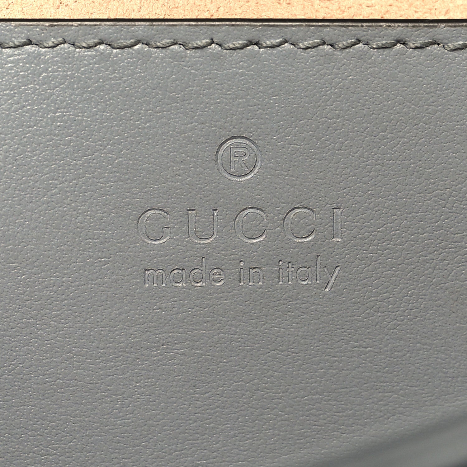 Gucci Calfskin Matelasse Aria Mini GG Marmont Shoulder Bag Deep Grey 6 of 13