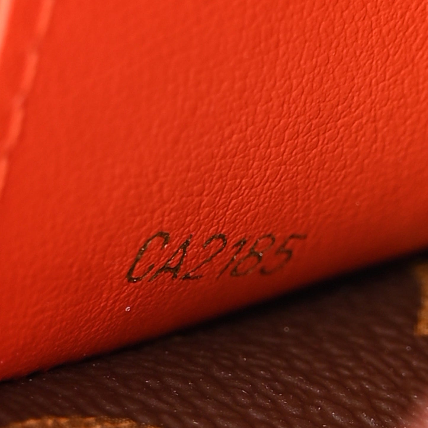 Monogram Emilie Wallet Poppy