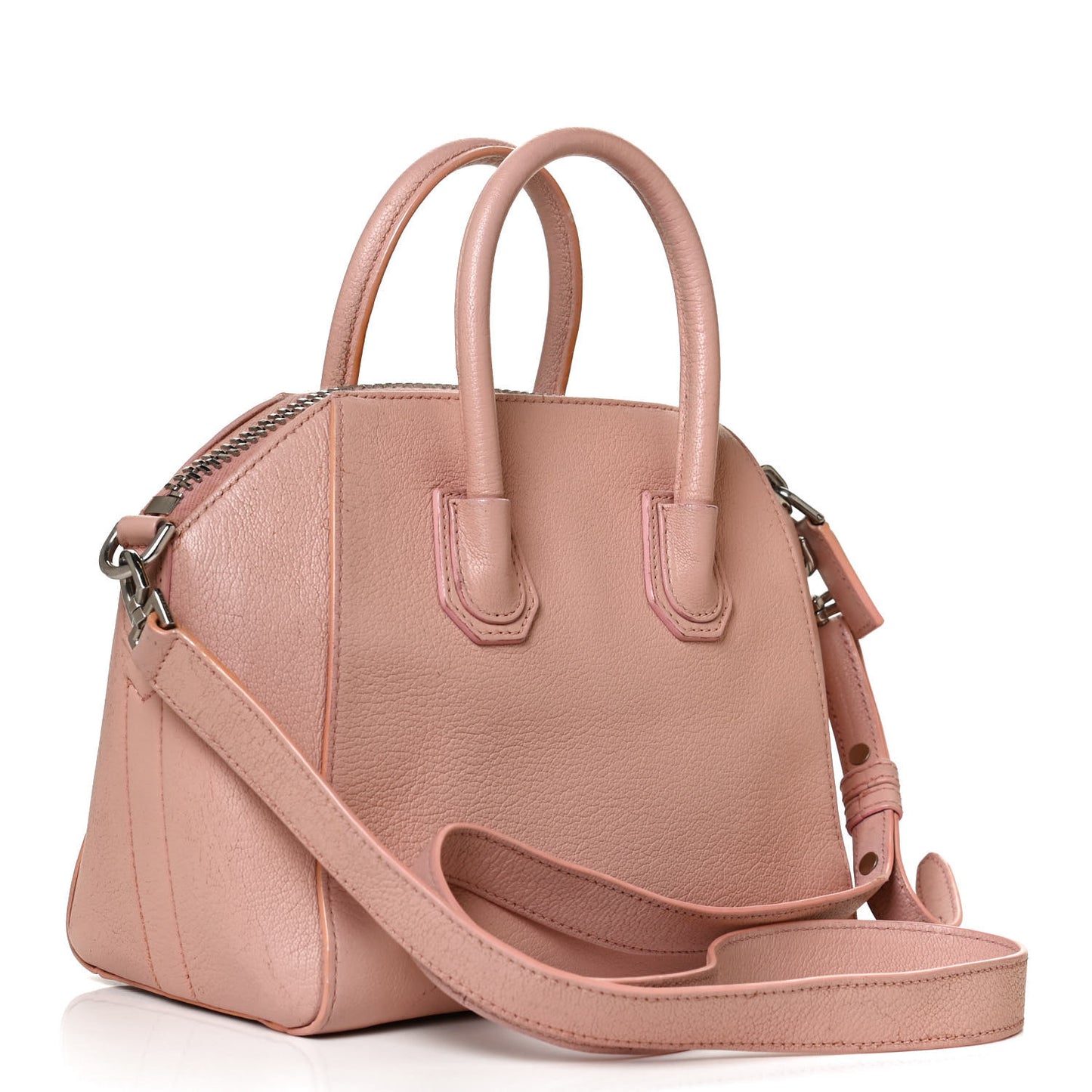 Sugar Goatskin Mini Antigona Pink