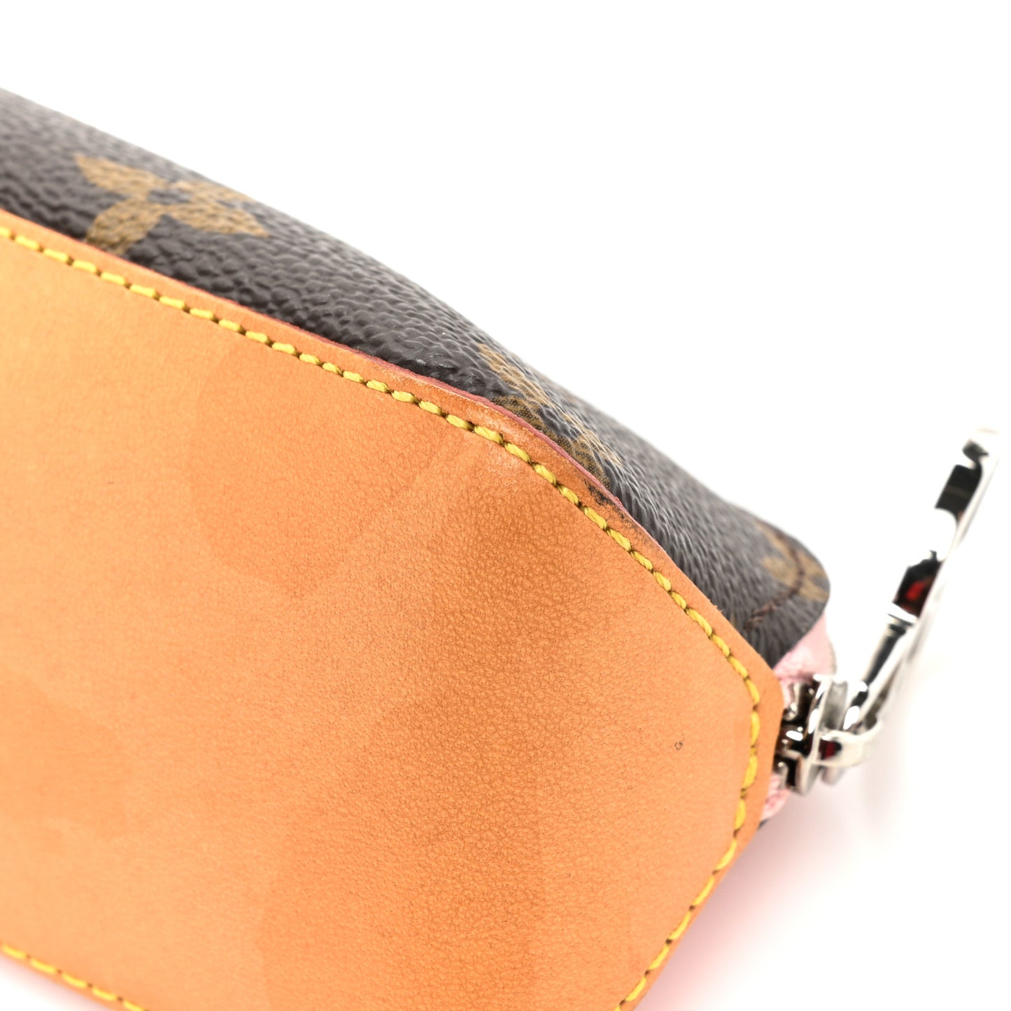 Monogram Elizabeth Pencil Pouch Rose Ballerine
