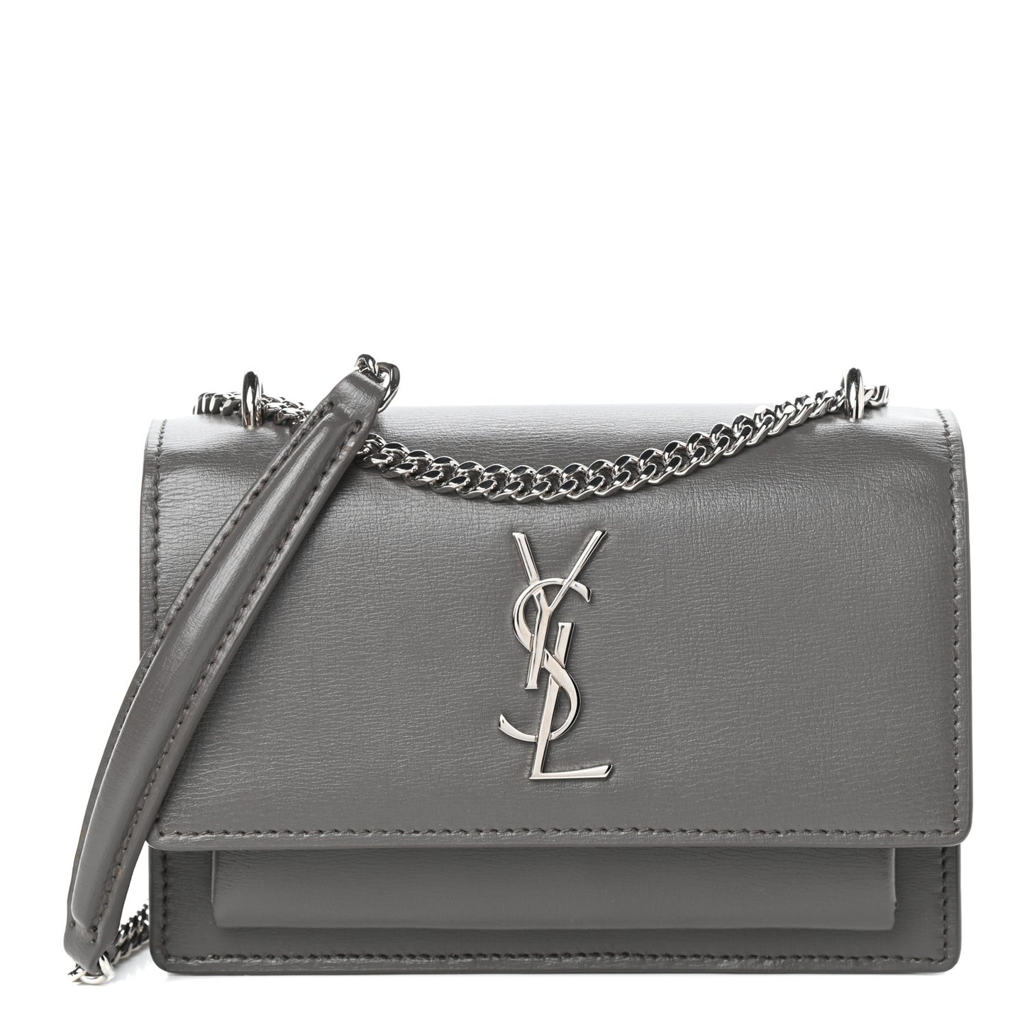 Calfskin Monogram Sunset Chain Wallet Earth