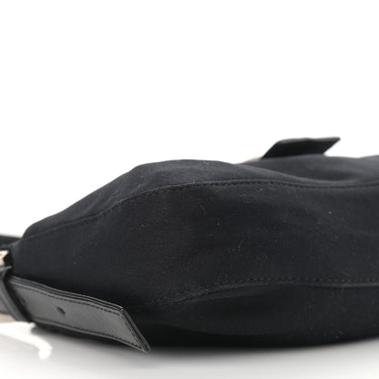 Fendi Nylon Baguette Bag Black 5 of 12