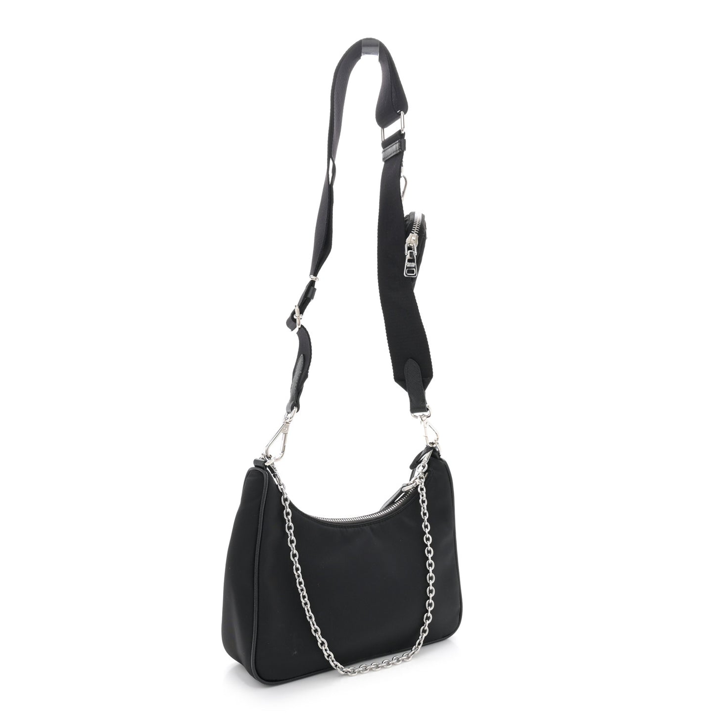 Nylon Re-Edition 2005 Shoulder Bag Black