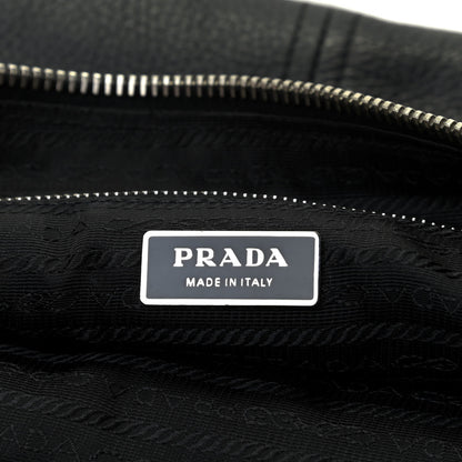 Prada Vitello Daino Pocket Hobo Black 7 of 15