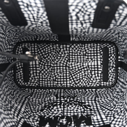 MCM Visetos Medium Liz Reversible Shopper Tote Black 8 of 16