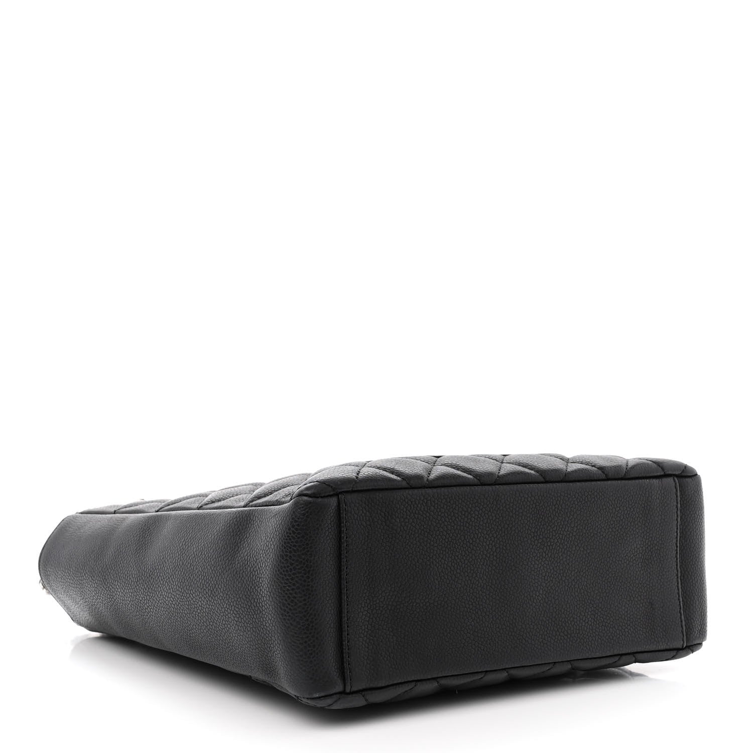 Chanel Caviar Quilted Petit Shopping Tote PST Black 4 of 10