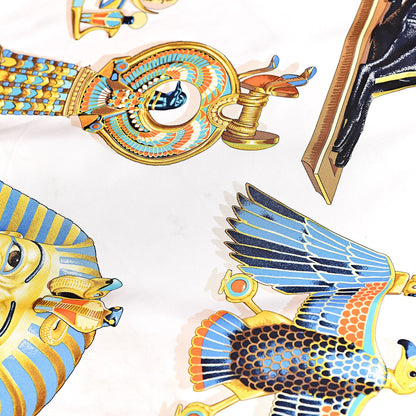 Hermes Silk Tutankhamun Scarf 90 6 of 7