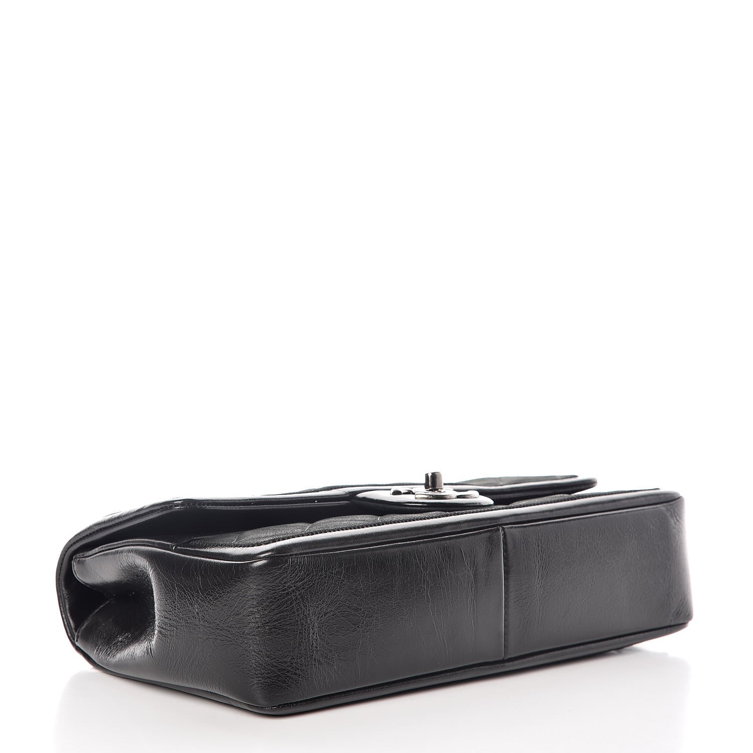 Chanel Iridescent Calfskin Flap Black 4 of 13