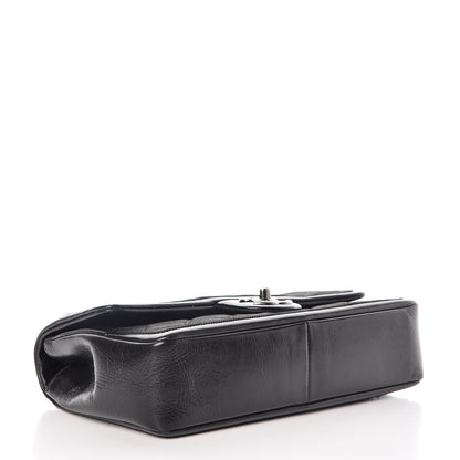 Chanel Iridescent Calfskin Flap Black 4 of 13