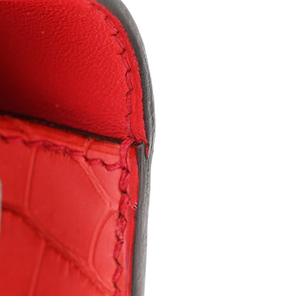Hermes Matte Alligator Constance 18 Bougainvillea 10 of 11