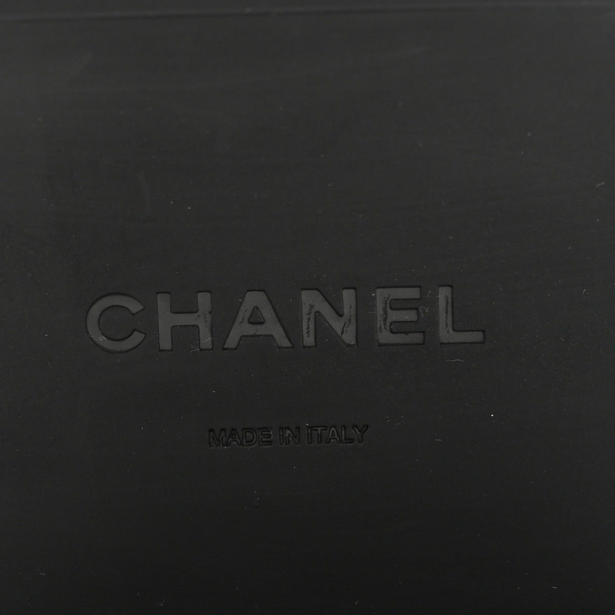 Chanel Suede Kidskin CC Platform Loafers 40 Black 8 of 10