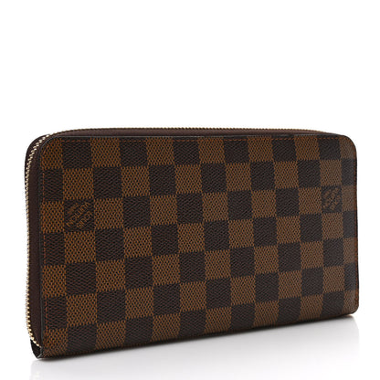 Louis Vuitton Damier Ebene Zippy Organizer Wallet 3 of 8
