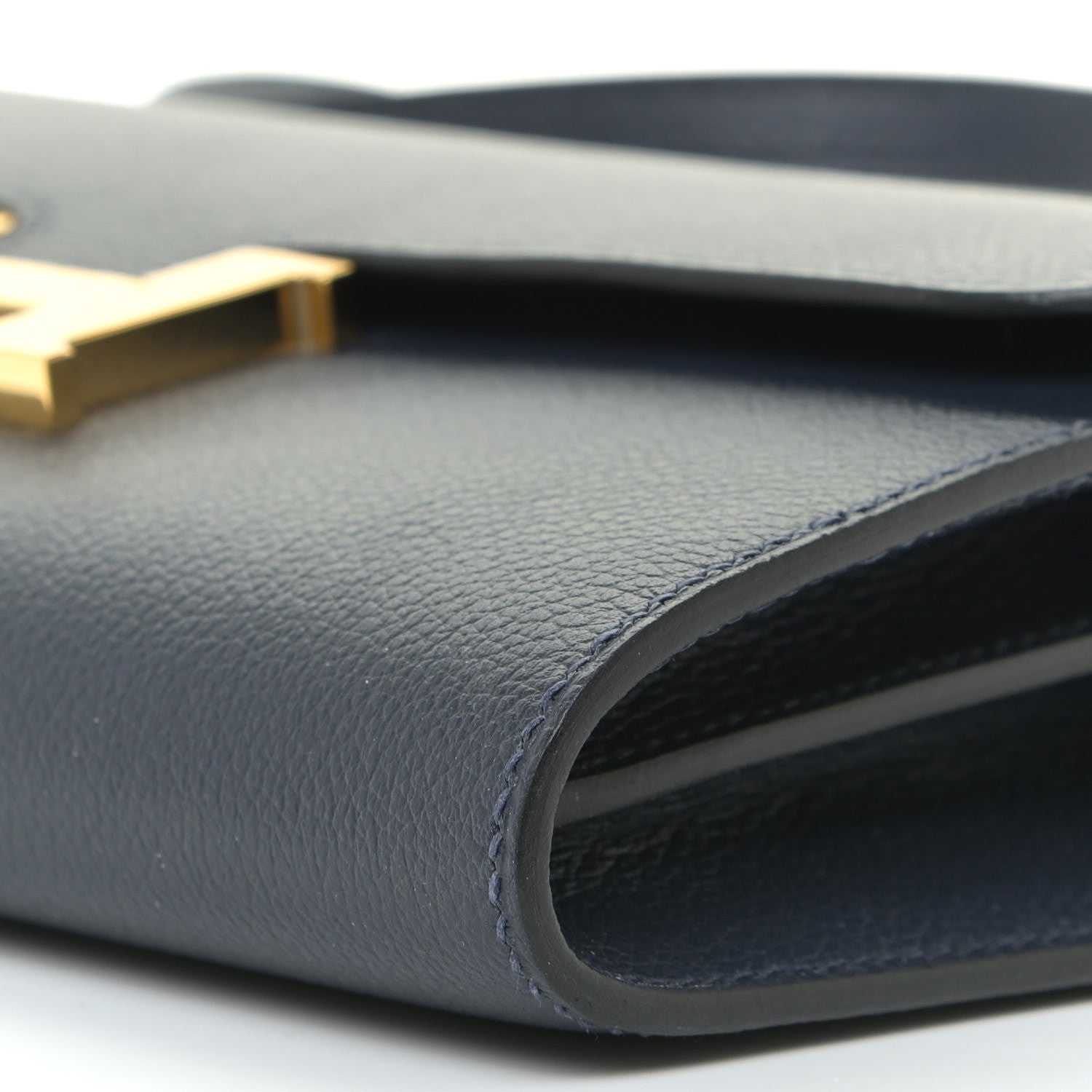 Hermes Evercolor Constance Wallet To Go Bleu Nuit 7 of 9