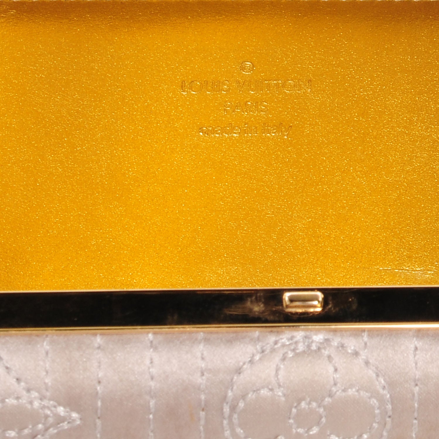 Louis Vuitton Monogram Motard Minaudiere Clutch Pearl 6 of 7