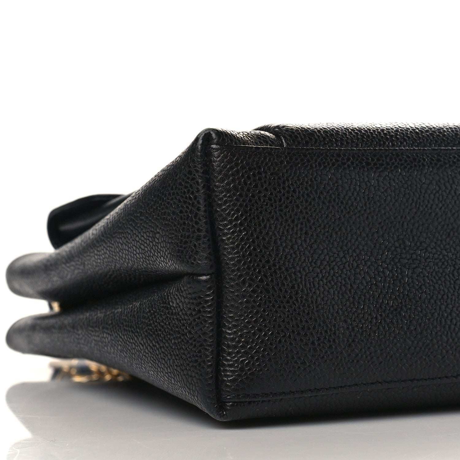 Chanel Caviar CC Shopper Tote Black 9 of 10