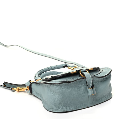 Chloe Calfskin Mini Marcie Satchel Mint Blue 5 of 11