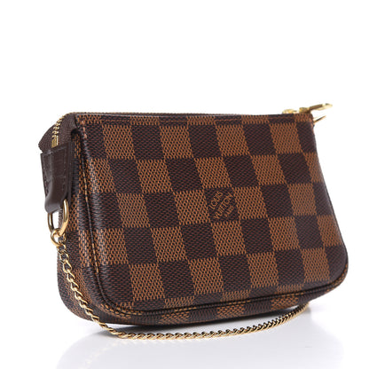 Louis Vuitton Damier Ebene Mini Pochette Accessories 3 of 7