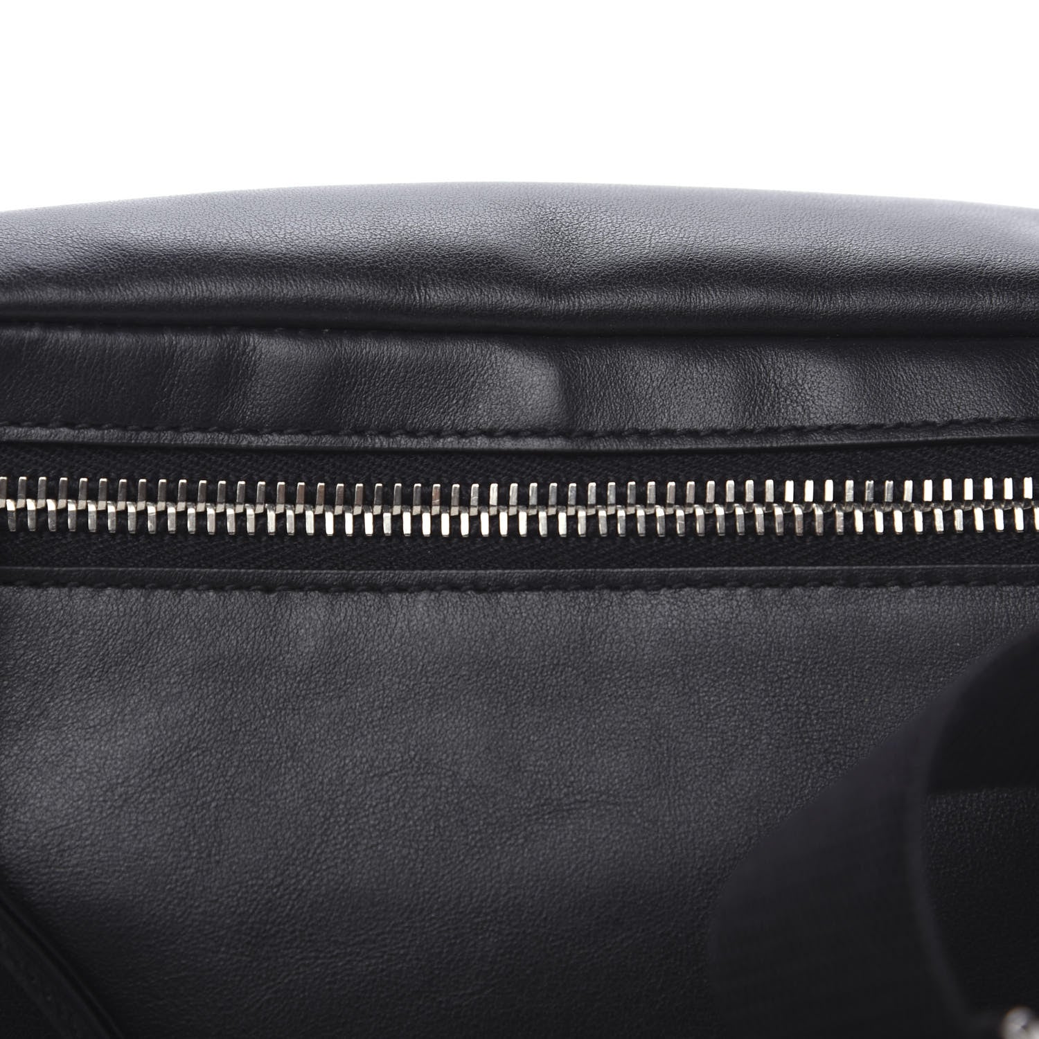 Saint Laurent Calfskin City Belt Bag Black 7 of 9