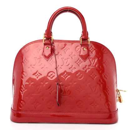 Louis Vuitton Vernis Alma PM Pomme D'Amour 1 of 10