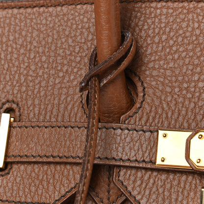 Hermes Ardennes Birkin 35 Noisette 14 of 19