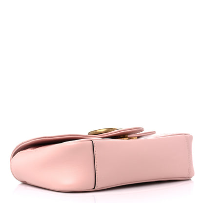 Gucci Calfskin Matelasse Mini GG Marmont Shoulder Bag Perfect Pink 5 of 11