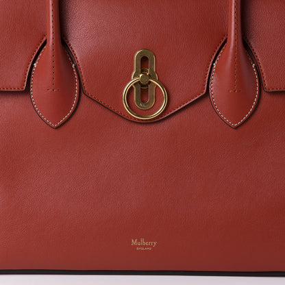 Mulberry Silky Calfskin Seaton Rust 10 of 10