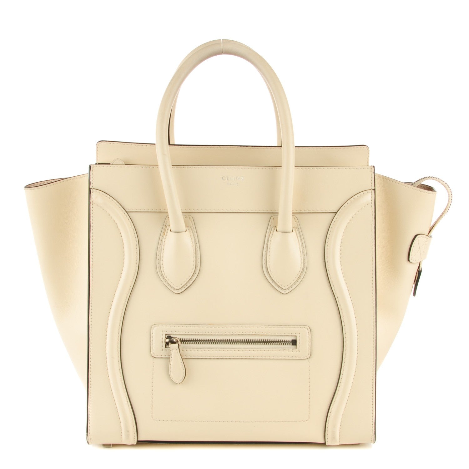 Celine Palmelato Mini Luggage Ivory 1 of 8