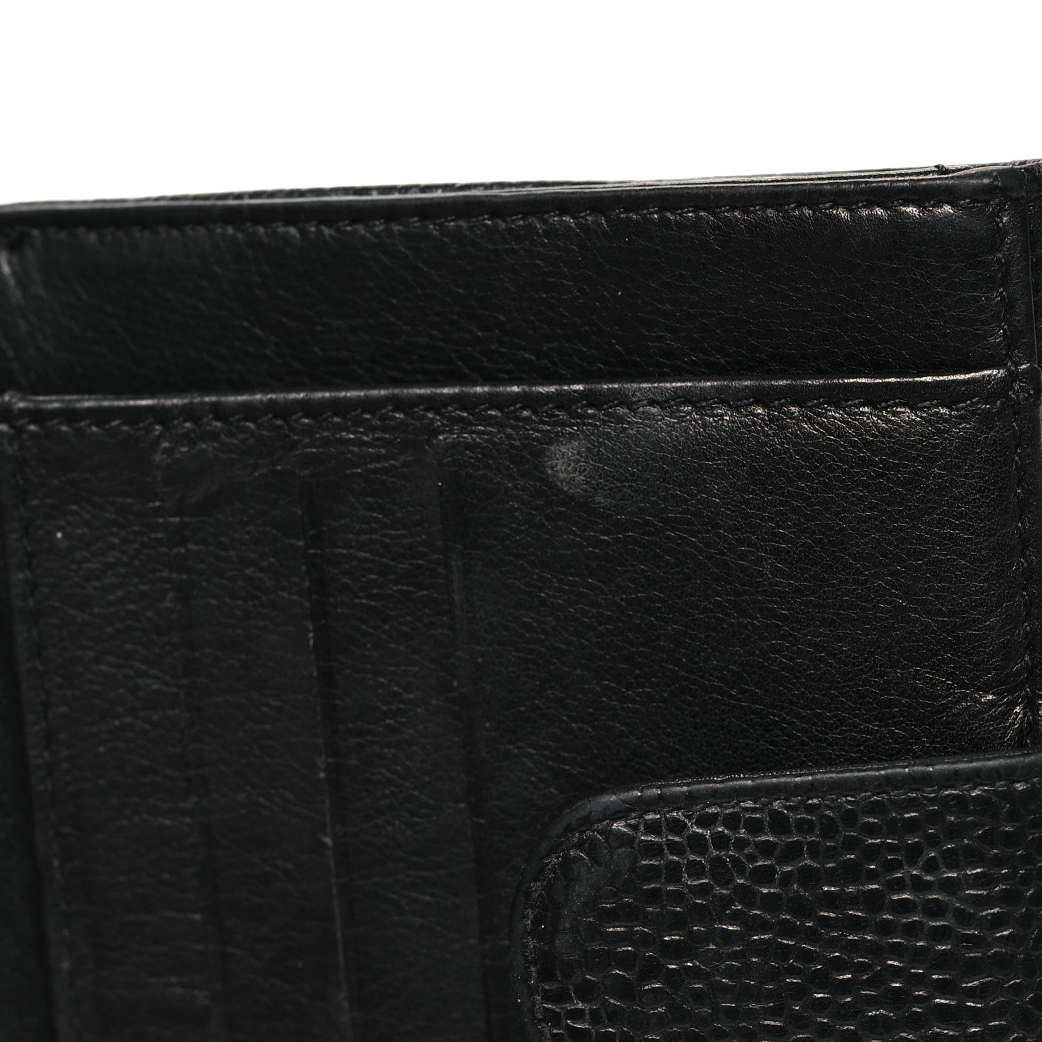 Chanel Caviar Timeless CC Compact French Wallet Black 13 of 13