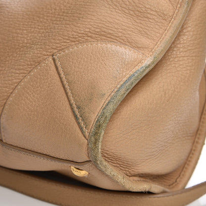 Prada Cervo Deerskin Shoulder Bag Sabbia 21 of 25
