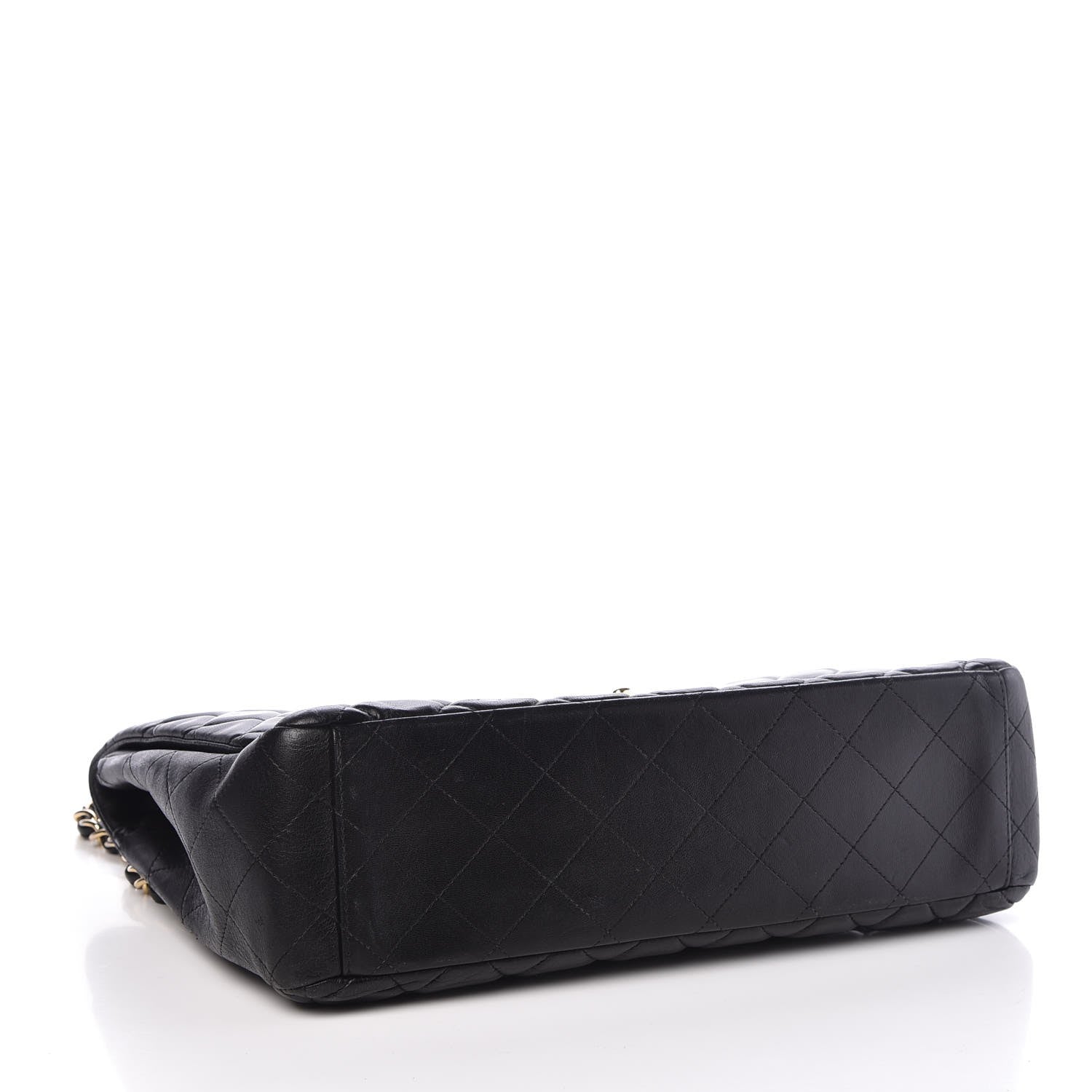 Chanel Lambskin Quilted Maxi Single Flap Black 4 of 6