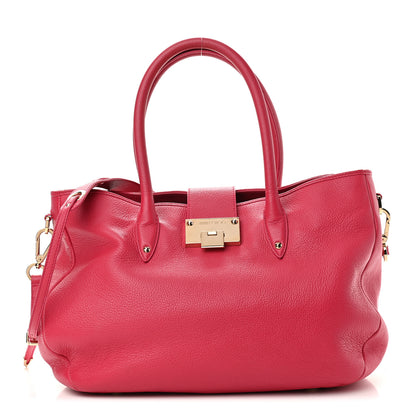 Jimmy Choo Grainy Calf Rania Cherry 1 of 11