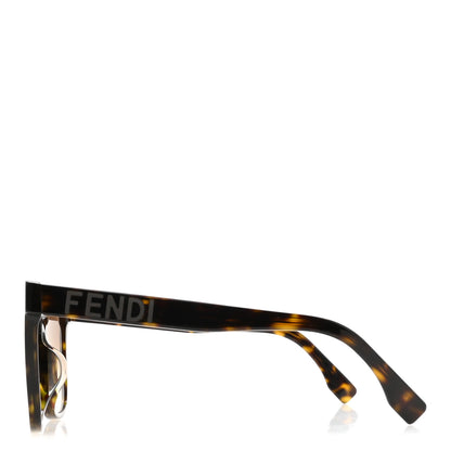 Fendi Acetate Square Sunglasses FE40007F Tortoise 3 of 8