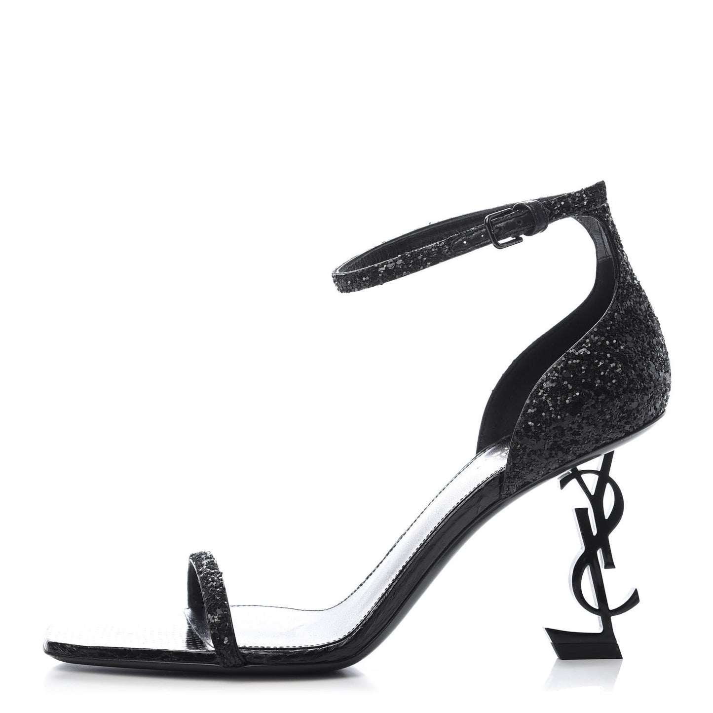 Glitter Opyum Sandals 38.5 Black