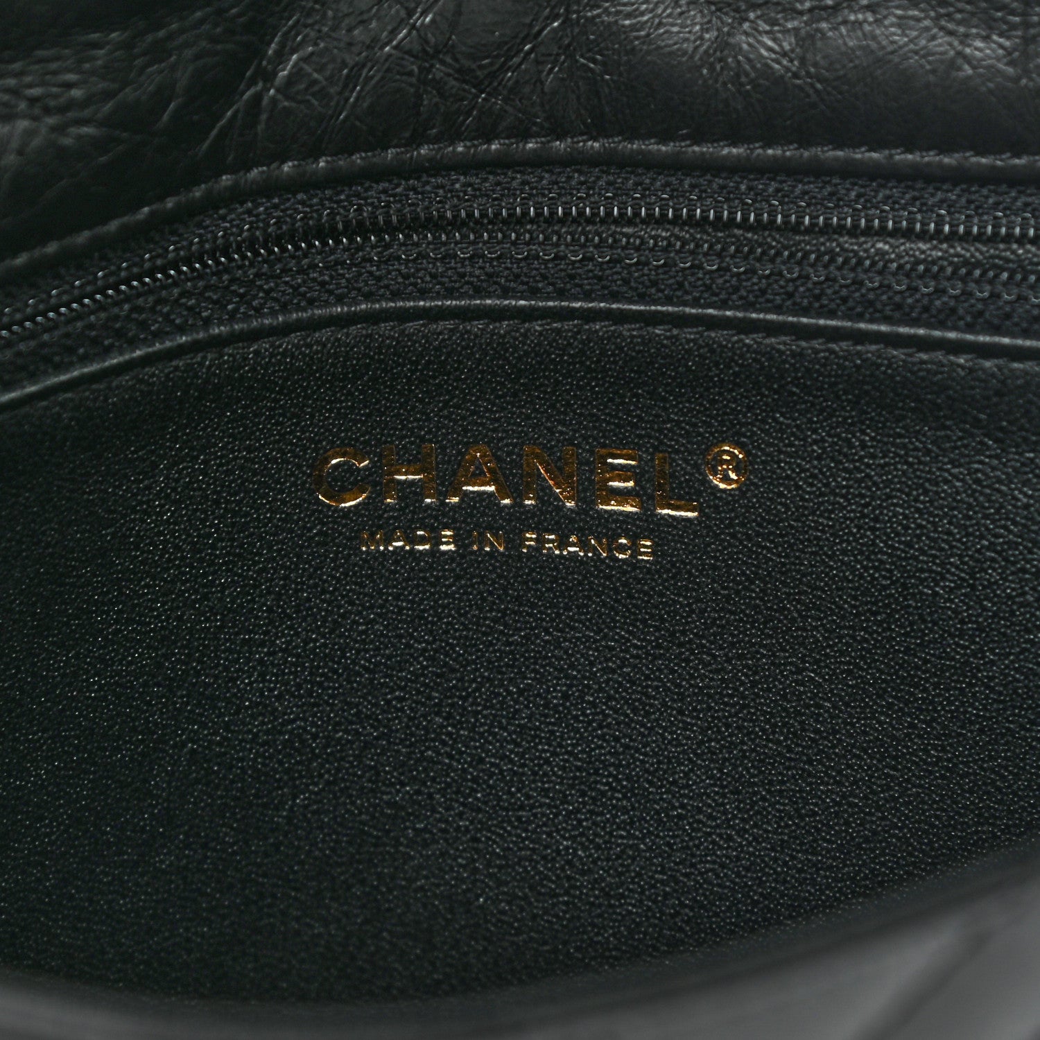 Chanel Aged Calfskin Chevron Reissue Flap Clutch Black 5 of 9