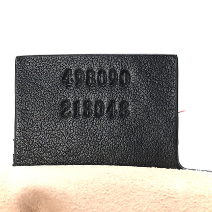 Gucci Calfskin Matelasse Large GG Marmont Shoulder Bag Black 7 of 9