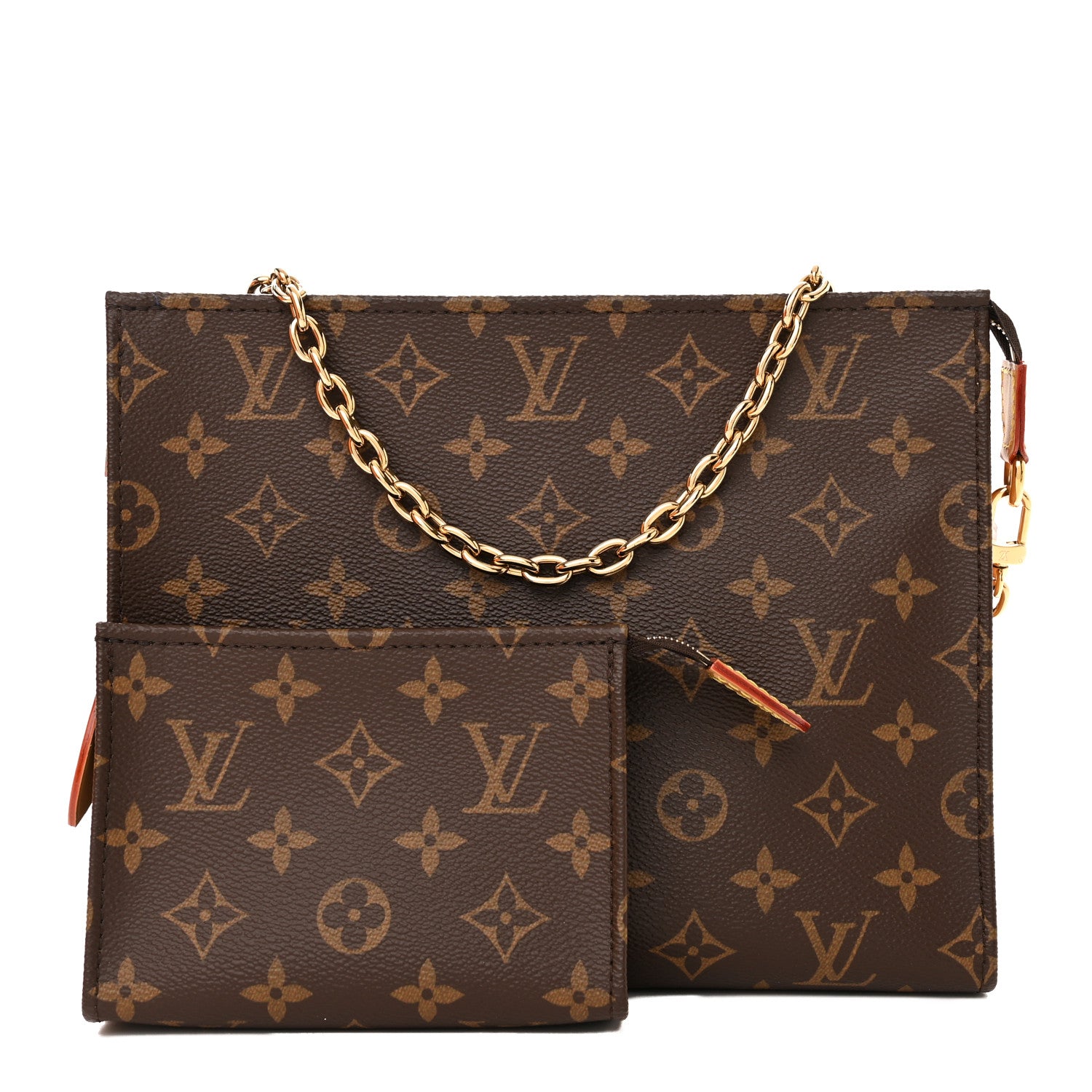Louis Vuitton Monogram Toiletry Pouch On Chain 1 of 12