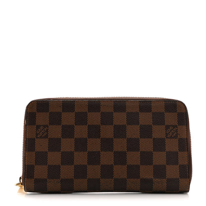 Louis Vuitton Damier Ebene Zippy Organizer Wallet 1 of 8
