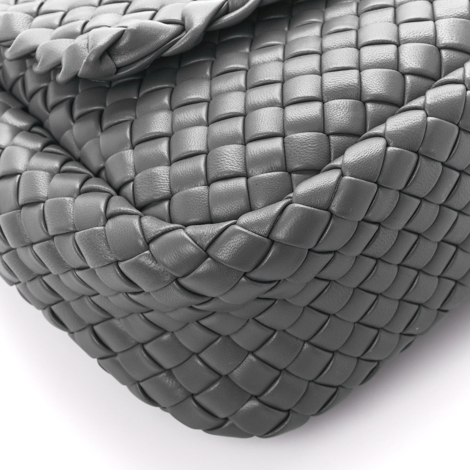 Bottega Veneta Nappa Intrecciato Small Cobble Shoulder Bag Thunder 11 of 12