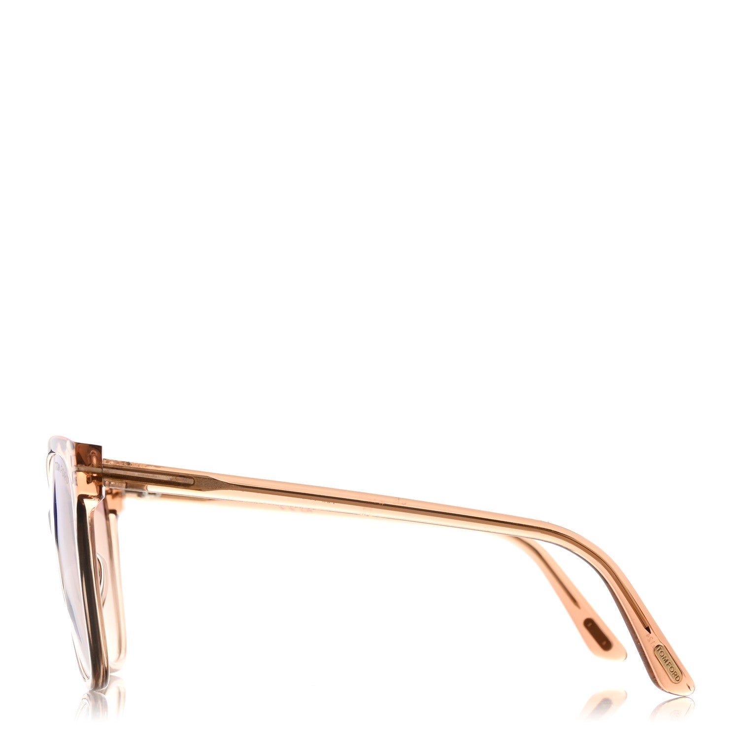 Tom Ford Acetate Ani Sunglasses TF844 Rose Champagne 3 of 11