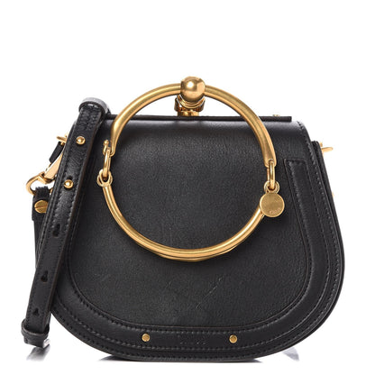 Chloe Calfskin Small Nile Bracelet Bag Black 1 of 6
