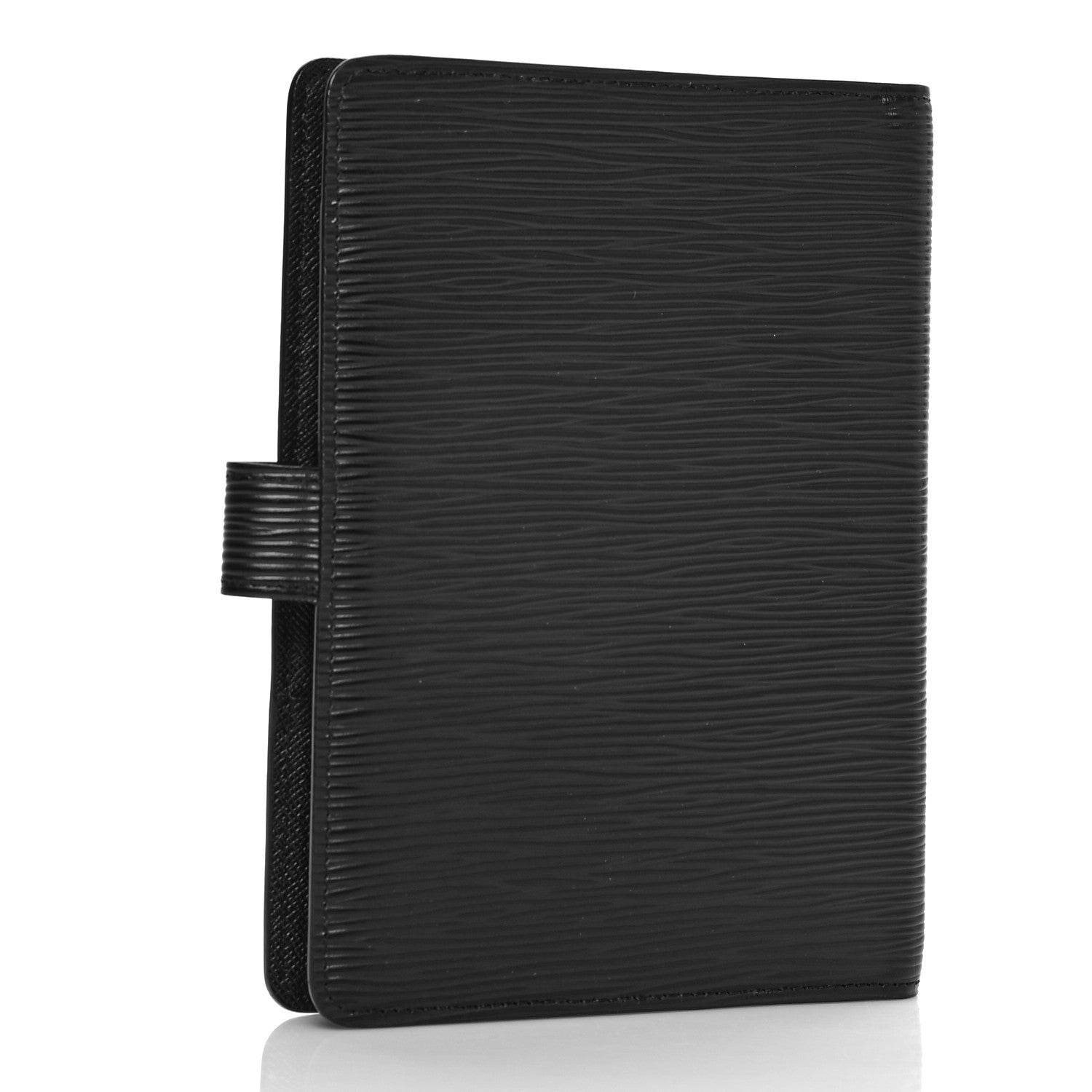 Louis Vuitton Epi Medium Ring Agenda Cover Black 3 of 12