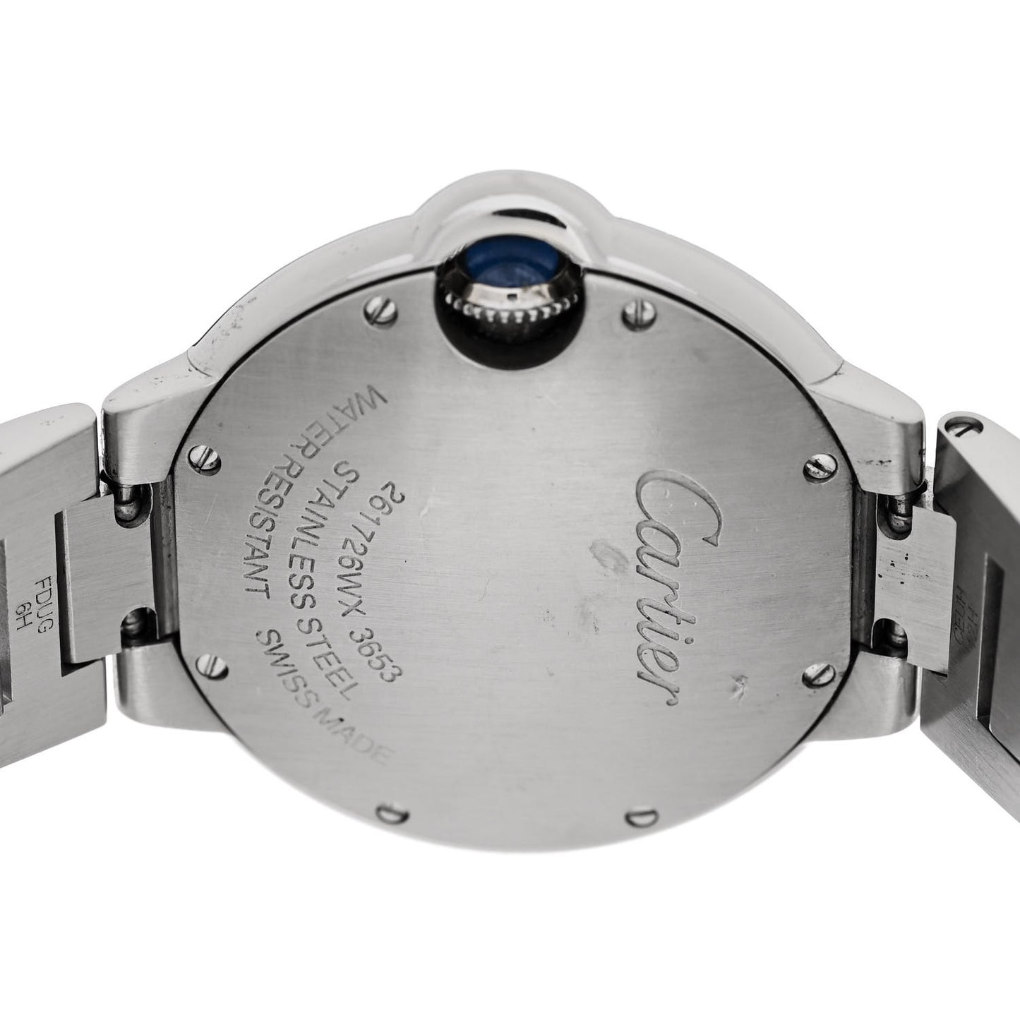 Stainless Steel 33mm Ballon Bleu De Cartier Quartz Watch