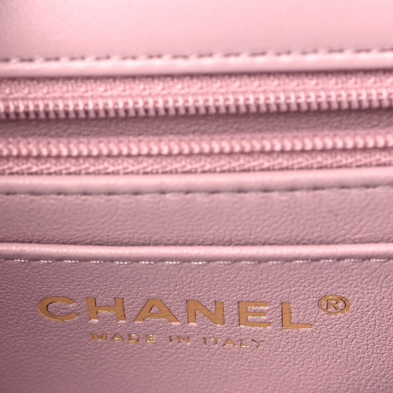 Chanel Lambskin Quilted Mini Top Handle Rectangular Flap Light Pink 6 of 9
