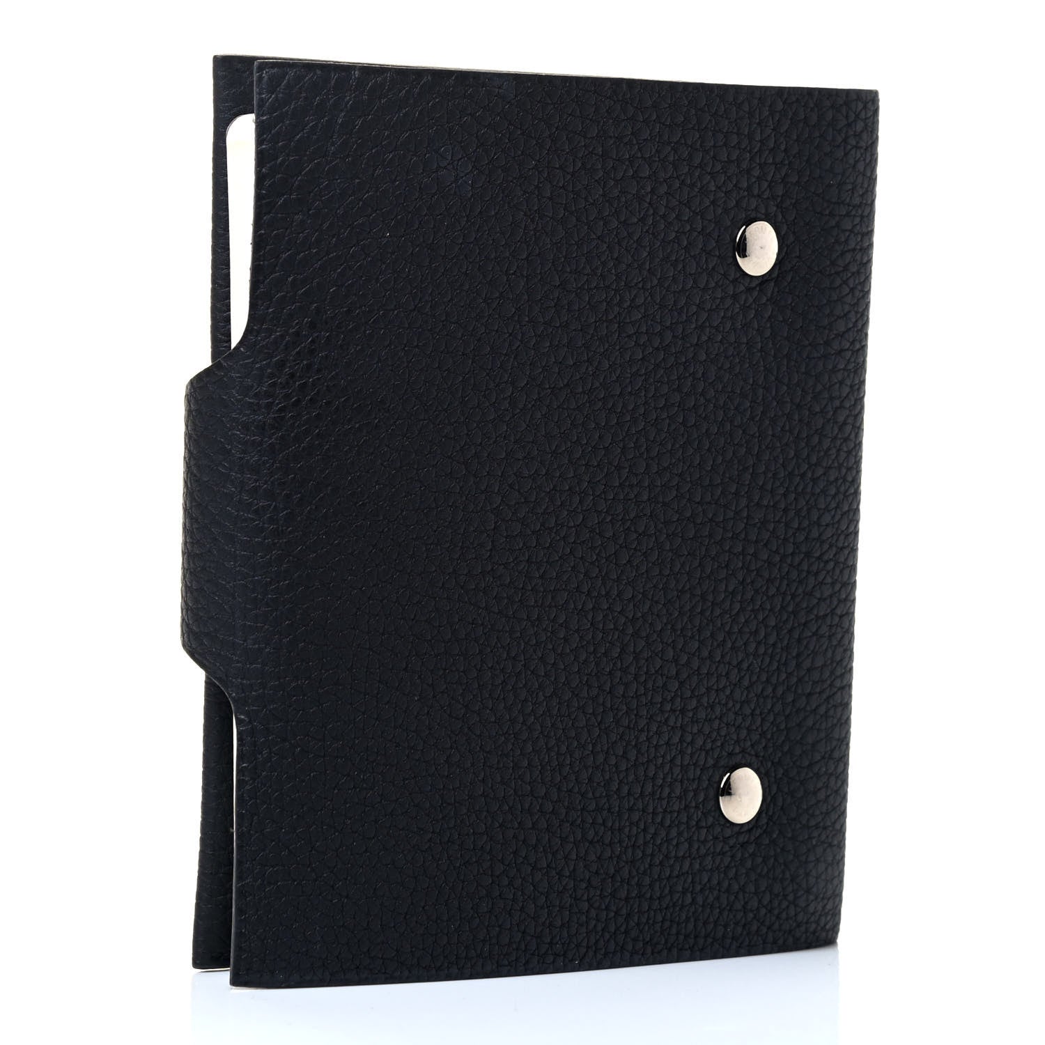 Hermes Togo Ulysse PM Notebook Cover Black 3 of 11