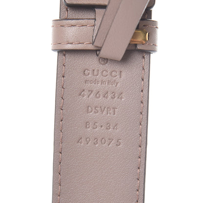 Gucci Calfskin Matelasse GG Marmont Belt Bag 85 34 Porcelain Rose 8 of 8