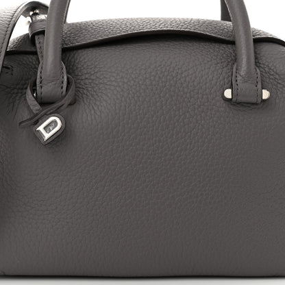 Delvaux Taurillon Soft Mini Cool Box Satchel Stone 8 of 11