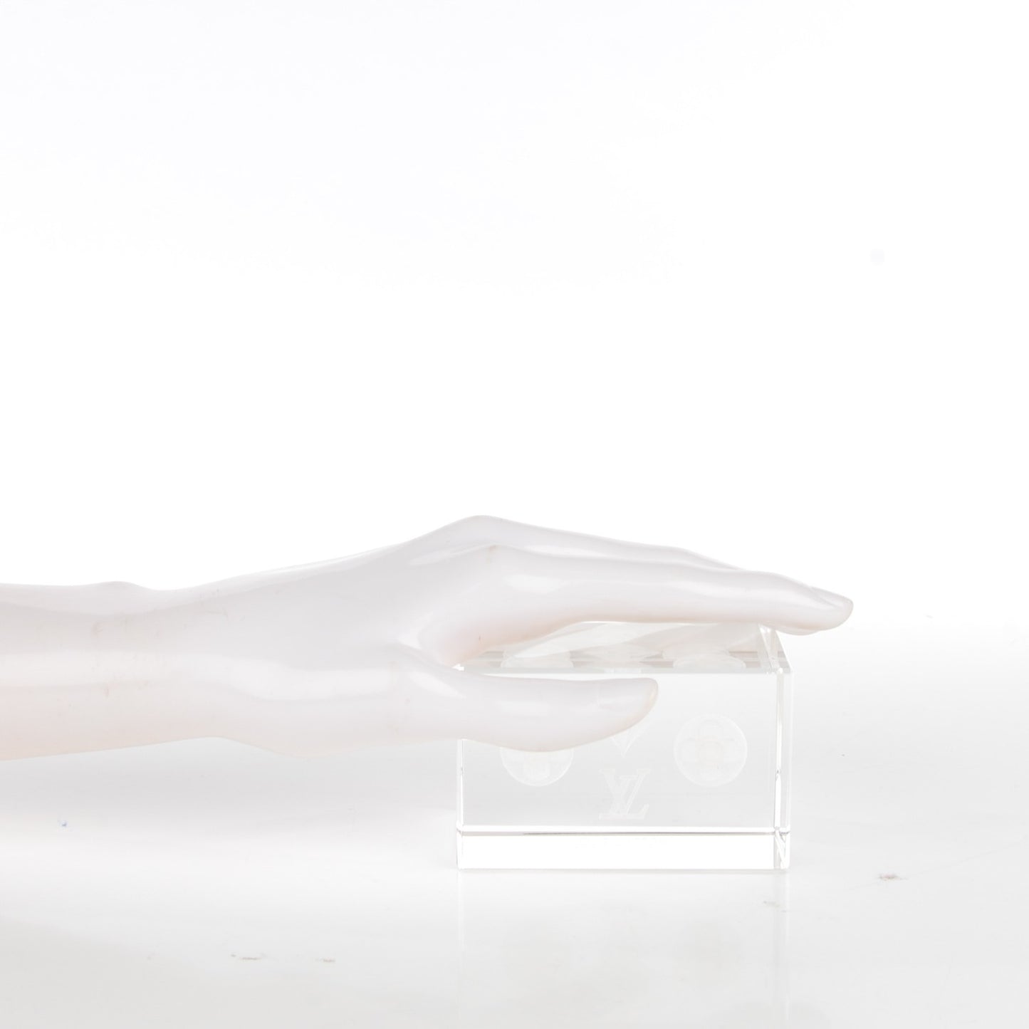 Monogram Crystal Paperweight